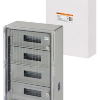 Бокс ЩРН-П-60 модулей, прозр. крышка, ABS, IP65, от -45 до +75 °С, навесной, (400х600х200) TDM