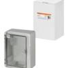Бокс пластиковый ЩМП-0-1, прозр. крышка, ABS, IP65, от -45 до +75 °С, навесной, (280x210x130) TDM
