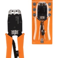 Клещи обжимные КО-11, обжим RJ-11/12/45 (8P8C, 6P6C, 6P4C, 6P2C), “МастерЭлектрик” TDM