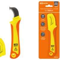 Нож монтерский с пяткой, диэлектрический, НМИ-01 “ЭкспертЭлектрик” TDM