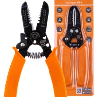 Клещи для снятия изоляции КИ-6, сечение зачищаемого провода 0,3-6 мм “МастерЭлектрик” TDM