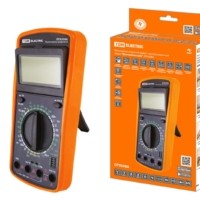 Мультиметр цифровой ударо- пыле- защищенный серия “МастерЭлектрик”, DT9208A TDM