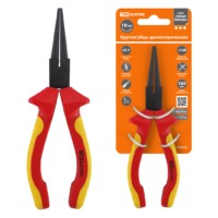 Круглогубцы диэлектрические, 160 мм, 1000 В, CR-V, «ЭкспертЭлектрик» TDM