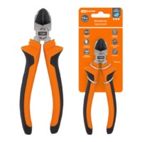 Бокорезы (кусачки), с двухкомпонентными рукоятками, CR-V сталь, 180 мм, серия “Алмаз” TDM