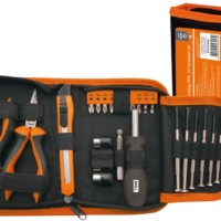 Слесарный набор №4, 25 предметов, тканевый чехол, “Гранит” TDM