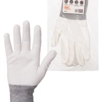Перчатки полиамидные “Контакт-Сенс”, полиуретановое покрытие, 9, 15 кл., 29-31 г, 1 пара, TDM