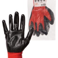 Перчатки полиэфирные “Контакт-Ойл”, маслобензостойкое покрытие, 8, 15 кл., 40-41 г, 1 пара, TDM