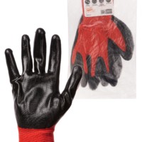 Перчатки полиэфирные “Контакт-Ойл”, маслобензостойкое покрытие, 9, 15 кл., 42-44 г, 1 пара, TDM