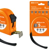 Рулетка, длина 5 м, стальная лента, ширина 19 мм, пластиковый корпус, “Гранит” TDM