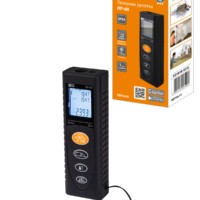 Лазерная рулетка ЛР-60, дальность 60 м, точность 2 мм, подсветка, IP54, 2хAAA, “Алмаз” TDM