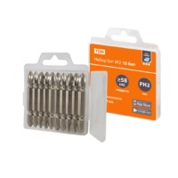 Набор бит №2,  10 бит: PH2x10, сталь S2 в пластиковом держателе, «Алмаз» TDM