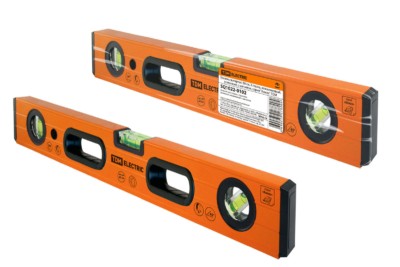 Уровень (ватерпас) 60 см, 3 глазка, алюминиевый, усиленный, с магнитом, серия “Алмаз” TDM