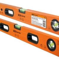 Уровень (ватерпас) 100 см, 3 глазка, алюминиевый, усиленный, с магнитом, серия “Алмаз” TDM