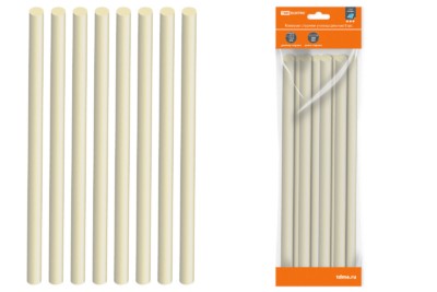 Клеевые стержни универсальные, 11,3 мм x 300 мм, 8 шт, “Алмаз” TDM