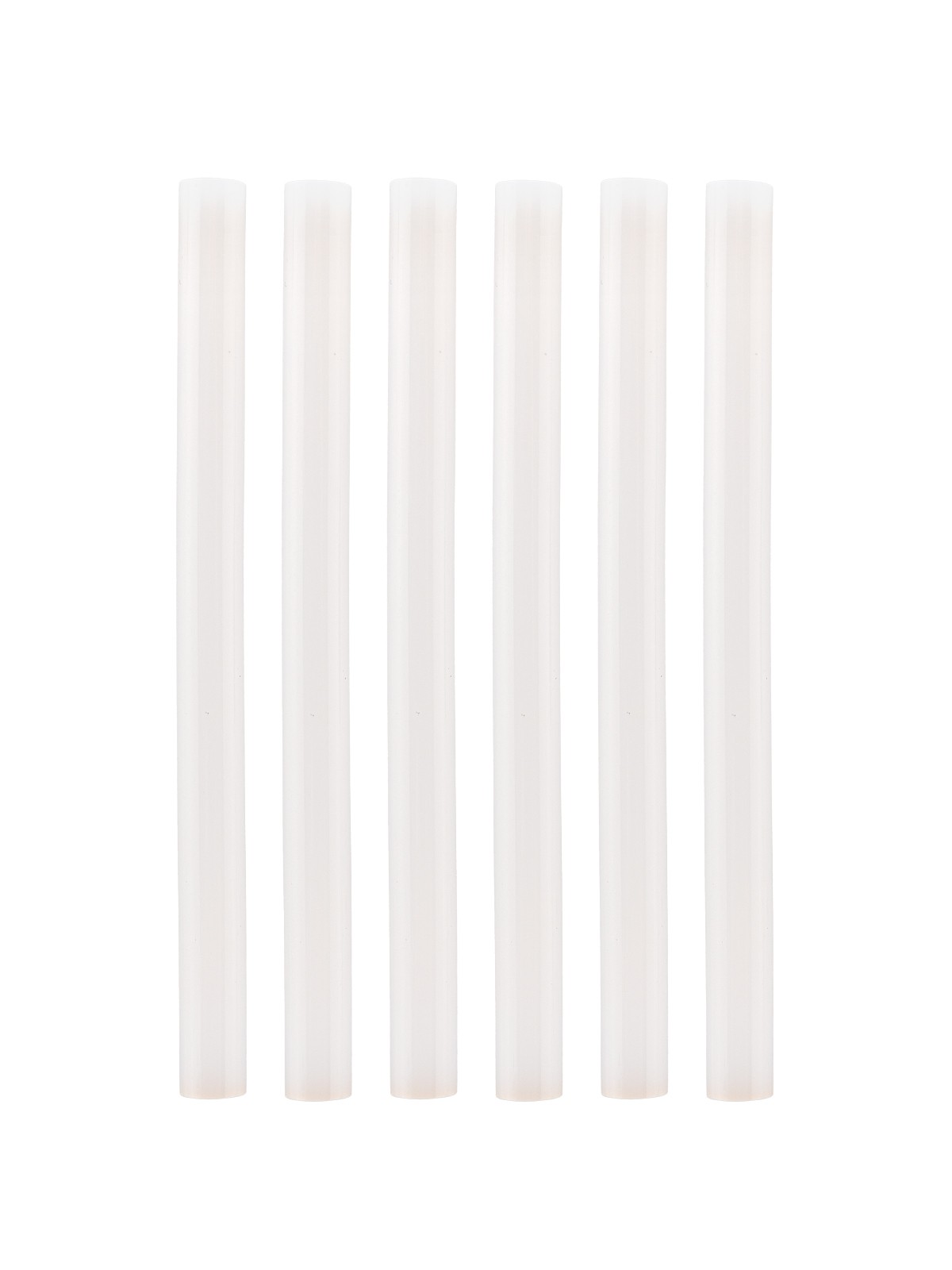 Клеевые стержни универсальные белые, 7 мм x 100 мм, 6 шт, "Алмаз" TDM — изображение 2
