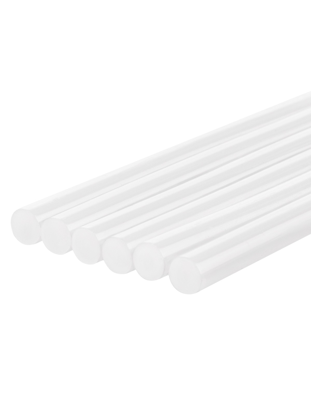 Клеевые стержни универсальные белые, 7 мм x 100 мм, 6 шт, "Алмаз" TDM — изображение 3