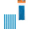Клеевые стержни универсальные синие, 7 мм x 100 мм, 6 шт, “Алмаз” TDM