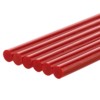 Клеевые стержни универсальные красные, 7 мм x 100 мм, 6 шт, "Алмаз" TDM