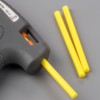 Клеевые стержни универсальные желтые, 7 мм x 100 мм, 6 шт, "Алмаз" TDM
