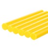 Клеевые стержни универсальные желтые, 11 мм x 100 мм, 6 шт, "Алмаз" TDM