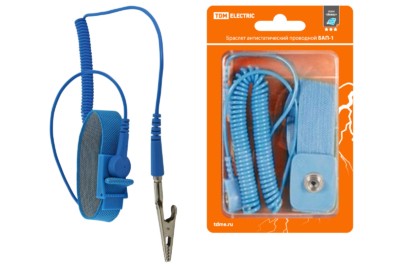 Браслет антистатический проводной БАП-1 “Алмаз” TDM