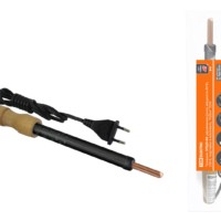 Паяльник ЭПЦН-80, деревянная ручка, мощность 80 Вт, 230 В, подставка в комплекте, “Рубин” TDM