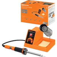 Паяльная станция ПС-48, 2-48Вт, 230В, 160-500С, керамический ТЭН, 4 жала в компл., регулятор, Алмаз