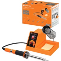 Паяльная станция ПС-72, 2-72Вт, 230В, 160-500С, керамический ТЭН, 4 жала в компл., регулятор, Алмаз