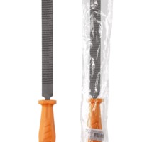 Рашпиль плоский длина 200 мм, пластиковая рукоятка “Рубин” TDM