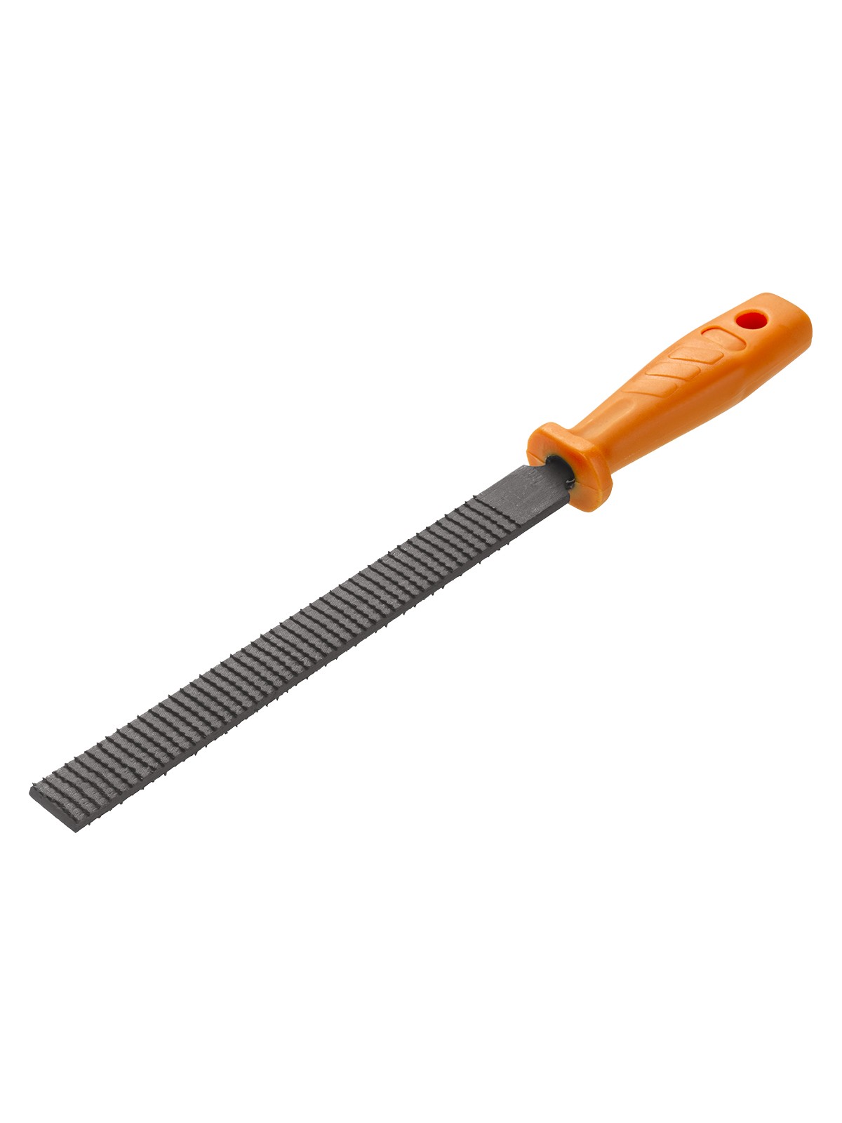 Рашпиль плоский длина 200 мм, пластиковая рукоятка "Рубин" TDM — изображение 4
