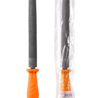 Рашпиль полукруглый длина 200 мм, пластиковая рукоятка “Рубин” TDM