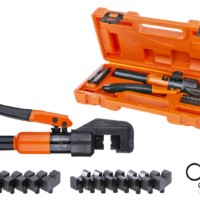 Пресс-клещи гидравлические ПГРс-70 с набором матриц (4-70 мм2), 9 штук, МастерЭлектрик  TDM