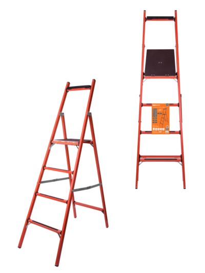 Стремянка диэлектрическая СД-1.5, 4 ступени, высота площадки 1,5 м, до 50 кВ, “ЭкспертЭлектрик” TDM