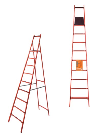 Стремянка диэлектрическая СД-3.0, 9 ступеней, высота площадки 3 м, до 50 кВ, “ЭкспертЭлектрик” TDM