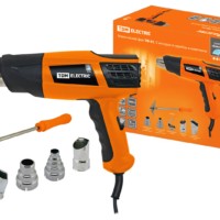 Набор, технический фен ТФ-01 и 6 предметов, мощность 1800 Вт, 2 режима, t от 50 до 650 C,”Алмаз” TDM