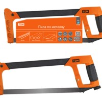 Пила по металлу 300 мм, алюминиевая рукоятка, наклон 90 и 55 градусов, “Алмаз” TDM