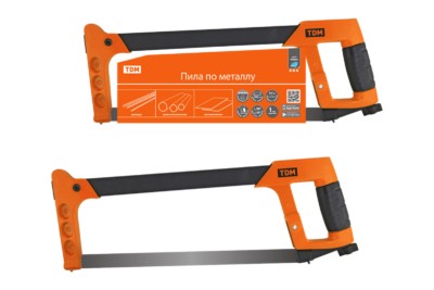 Пила по металлу 300 мм, алюминиевая рукоятка, наклон 90 и 55 градусов, “Алмаз” TDM