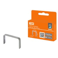 Скобы закаленные 8 мм, тип 140, 1000 шт, “Алмаз” TDM