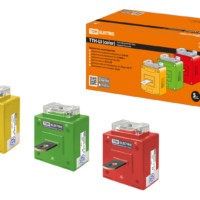 Трансформатор тока измерительный с шиной ТТН-Ш 250/5- 5VA/0,5-Р (3 шт., color) TDM