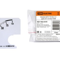 Шкала Ш72 75/5А-1,5 (для А72 Х/5А) TDM