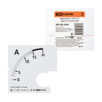 Шкала Ш72 15/5А-1,5 (для А72 Х/5А) TDM