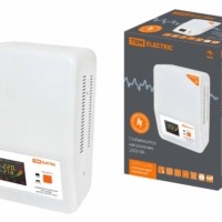 Стабилизатор напряжения ССР1-1-2 кВА электронный настенный TDM