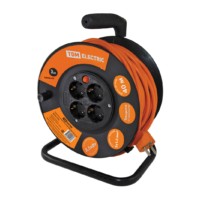 Удлинитель силовой УКз16-004 TDM (4-м/40м ПВС 3х1,0) УС1-43131