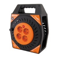 Удлинитель силовой в корпусе УКз16-004 TDM (4-м/20м ПВС 3х1,5)