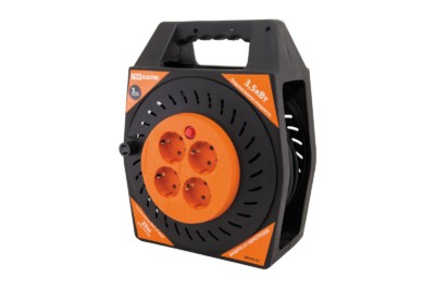 Удлинитель силовой в корпусе УКз16-004 TDM (4-м/20м ПВС 3х1,5)