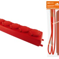 Удлинитель силовой Уз16-05В TDM (с крышками IP44 с выкл. 5-м/20м КГ 3х1,5)