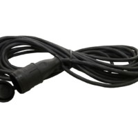 Удлинитель силовой шнур каучук УШз16-101 IP44 штепс. гнездо с/з 10м КГ 3х1,5 TDM У1-12048