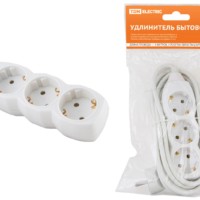 Удлинитель сетевой У03 3-м 5м с/з ПВС 3х1мм2 16А/250В TDM