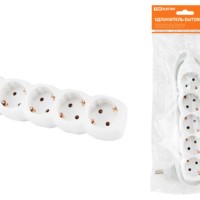 Удлинитель сетевой У05 5-м 1.5м с/з ПВС 3х1мм2 16А/250В TDM