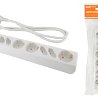 Удлинитель сетевой У044 4 б/з+4 с/з 5м ПВС 3х1.5мм2 16А/250В TDM